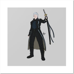 Vergil - The Alpha and Omega v2 Posters and Art